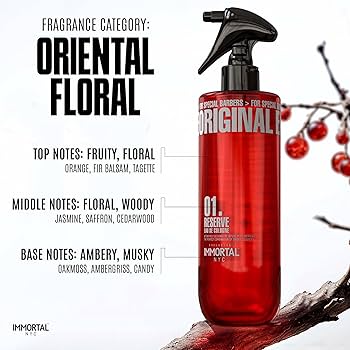 Immortal NYC 01 – Loción Refrescante After Shave Profesional 400ml