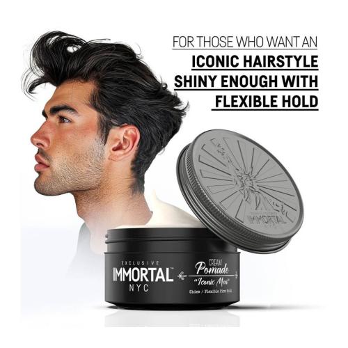 Immortal NYC Cream Pomade Iconic Men Hair Styling 50 ml
