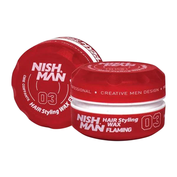 Nishman 03 Flaming – Cera Profesional Fijación Alta Acabado Natural 100m