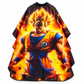 Capa para Barbero Goku Super Saiyajin con Broche – Diseño Anime
