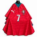 Capa Sublimada Portugal para Barbería con Broche