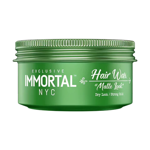 Immortal NYC Hair Wax Matte Look Verde 150 ml