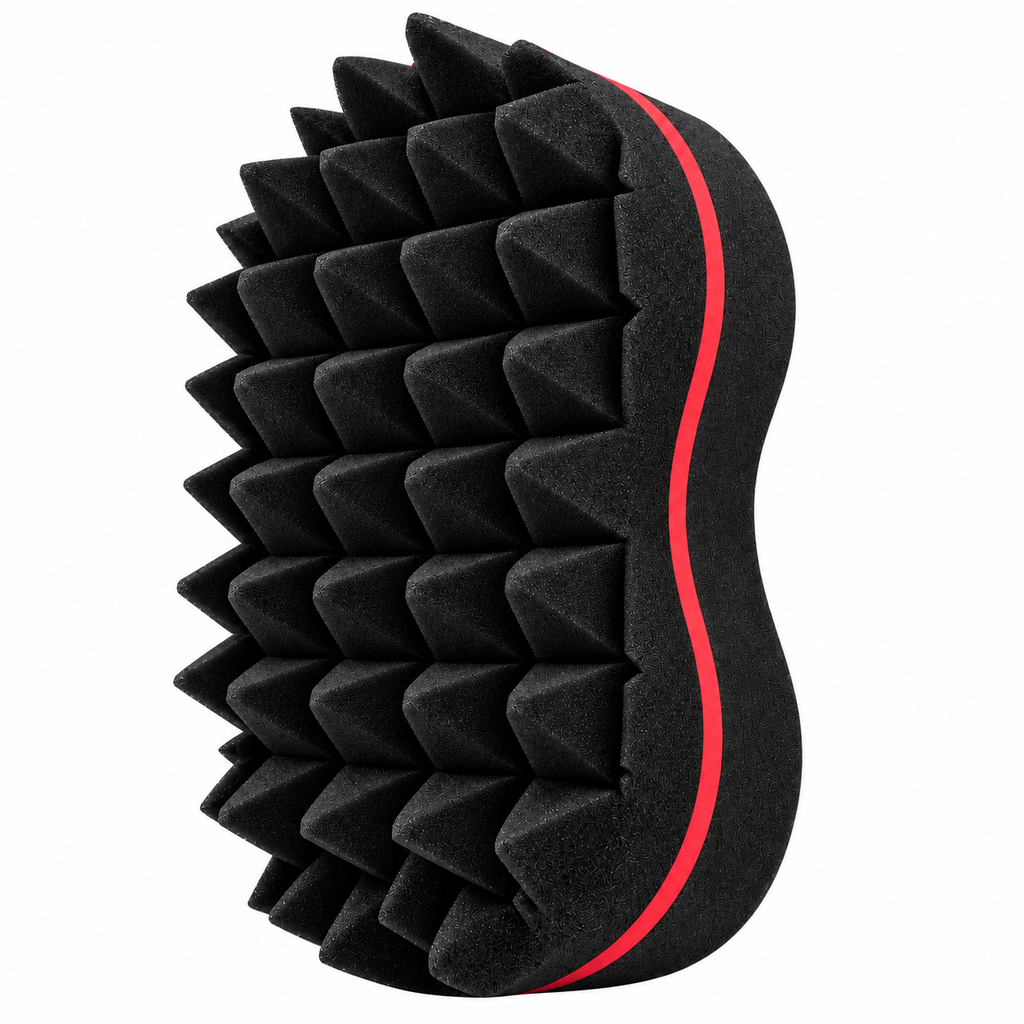 Twist Doble Grande Rojo Para Rizos