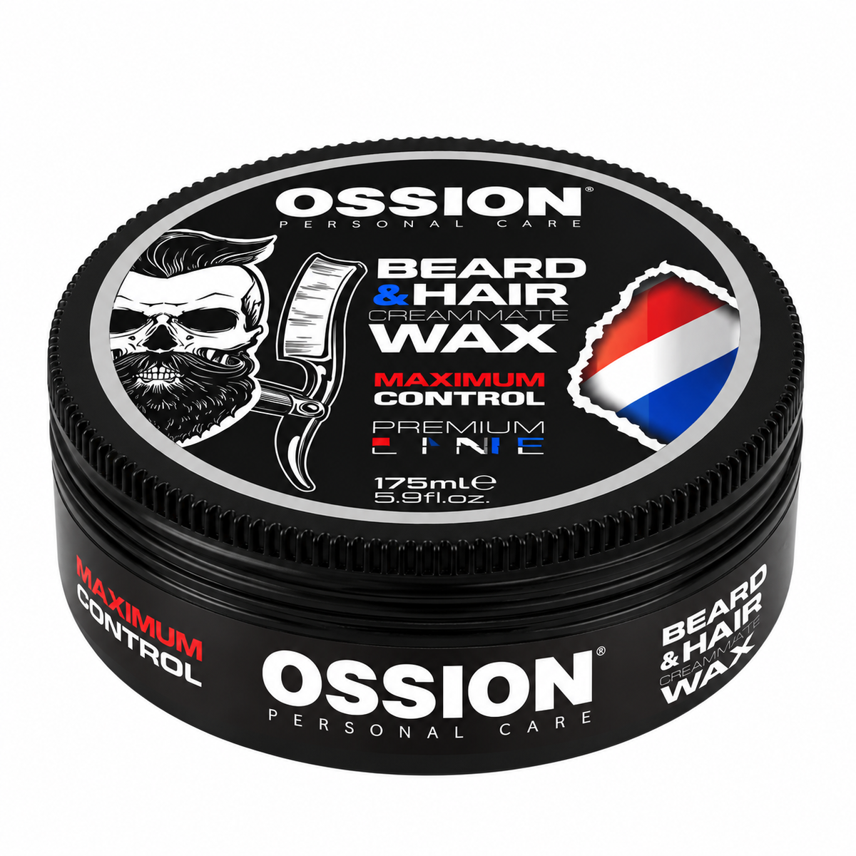 Cera Ossion Beard & Hair Wax Maximum Control para Barba – 175 ml