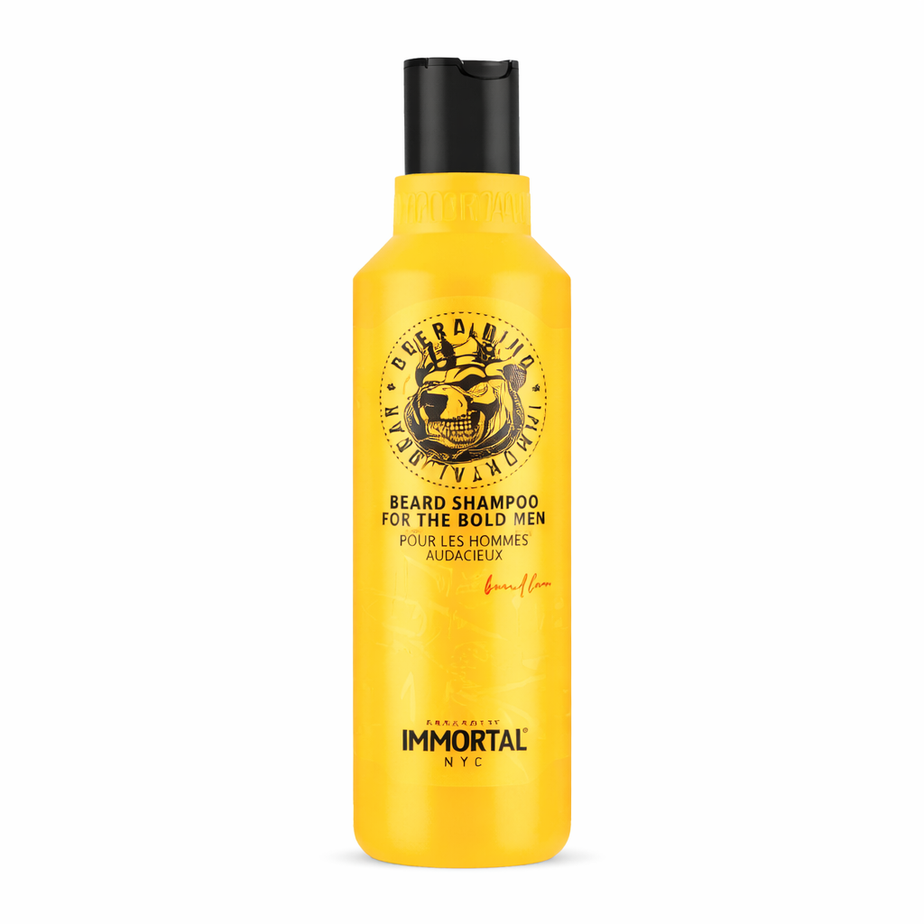 King Shampoo para Barba Immortal NYC 250 ml – Beard Shampoo Profesional