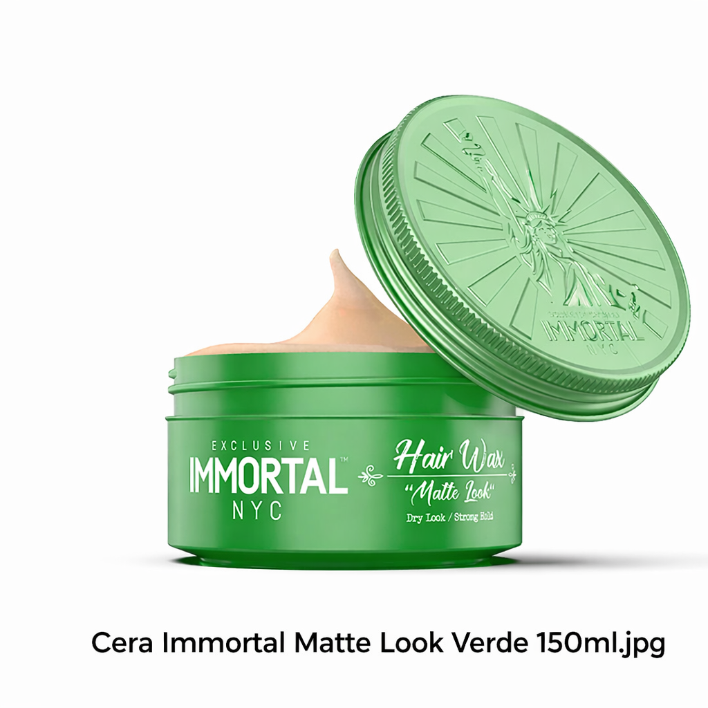 Immortal NYC Hair Wax Matte Look Verde 150 ml