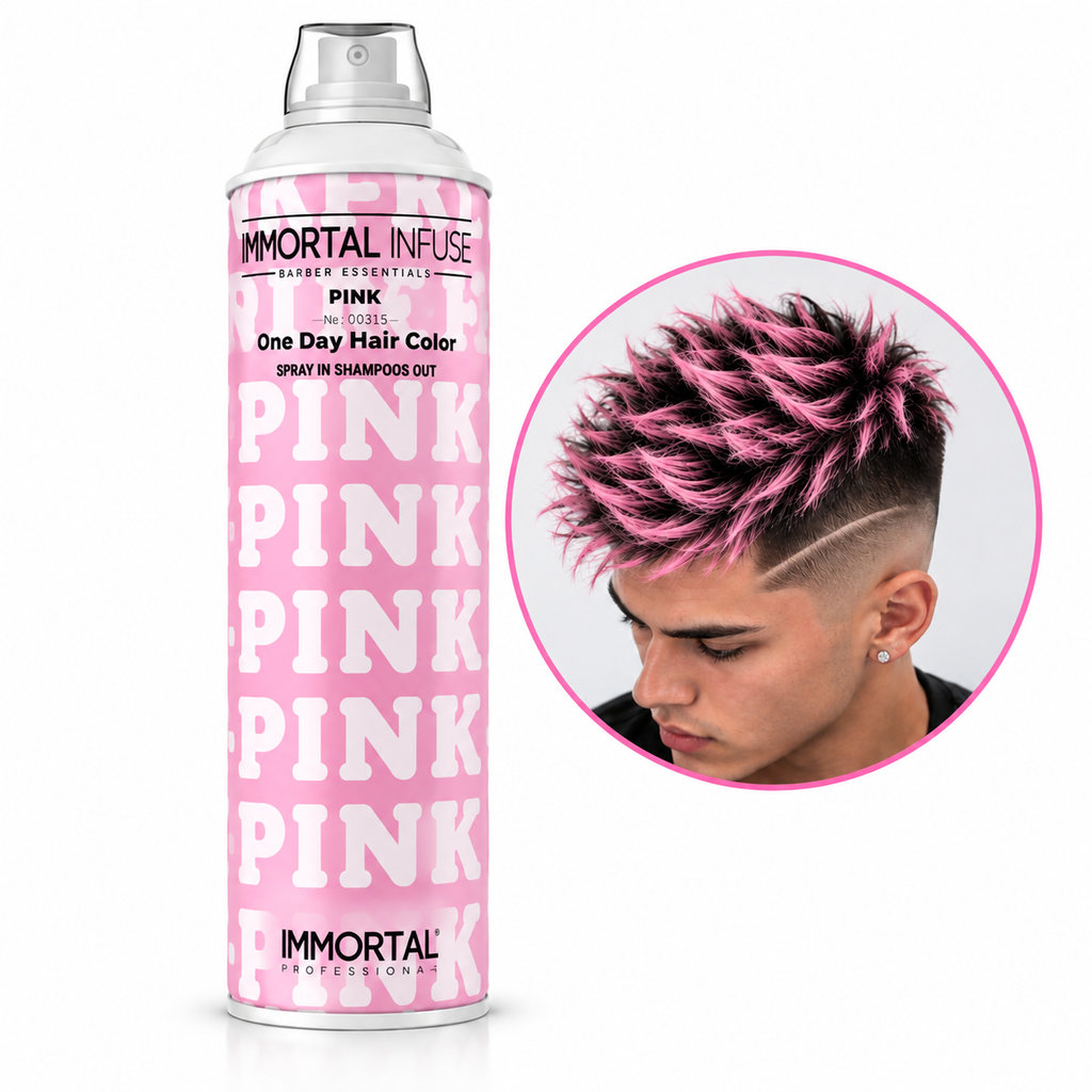 Spray Color Temporal Immortal Pink Mink Rosado 200 ml