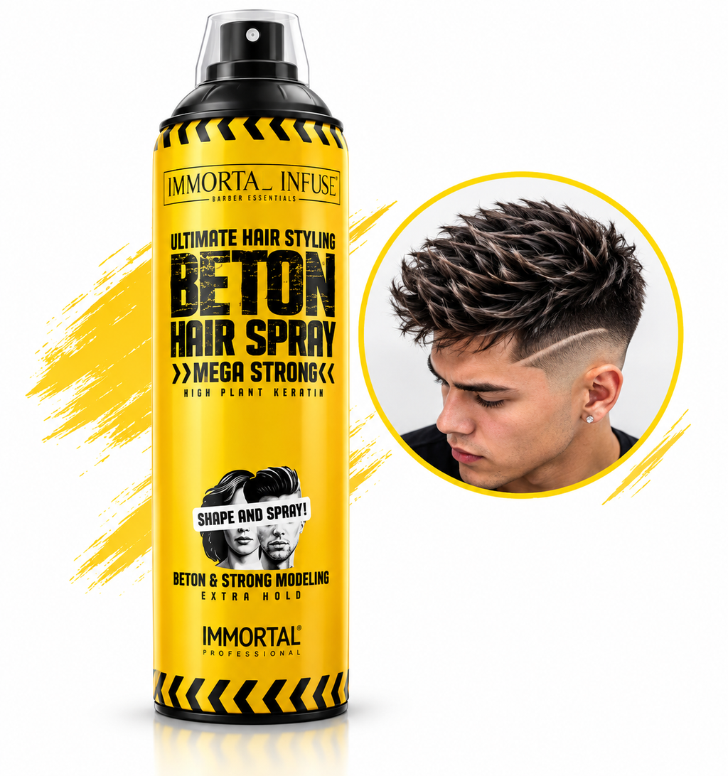 Laca Fijadora Immortal Beton Hair Spray Mega Strong 500ML