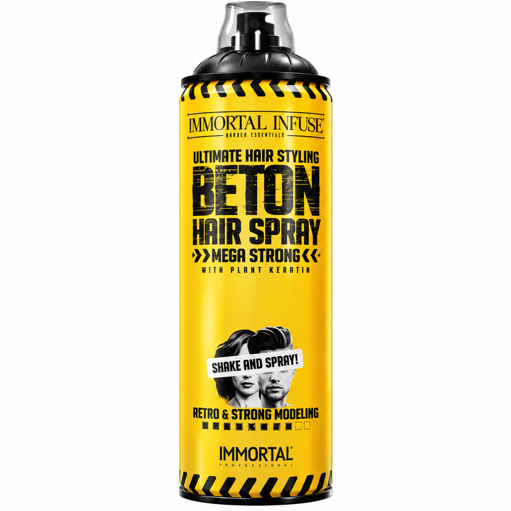 Laca Fijadora Immortal Beton Hair Spray Mega Strong 500ML