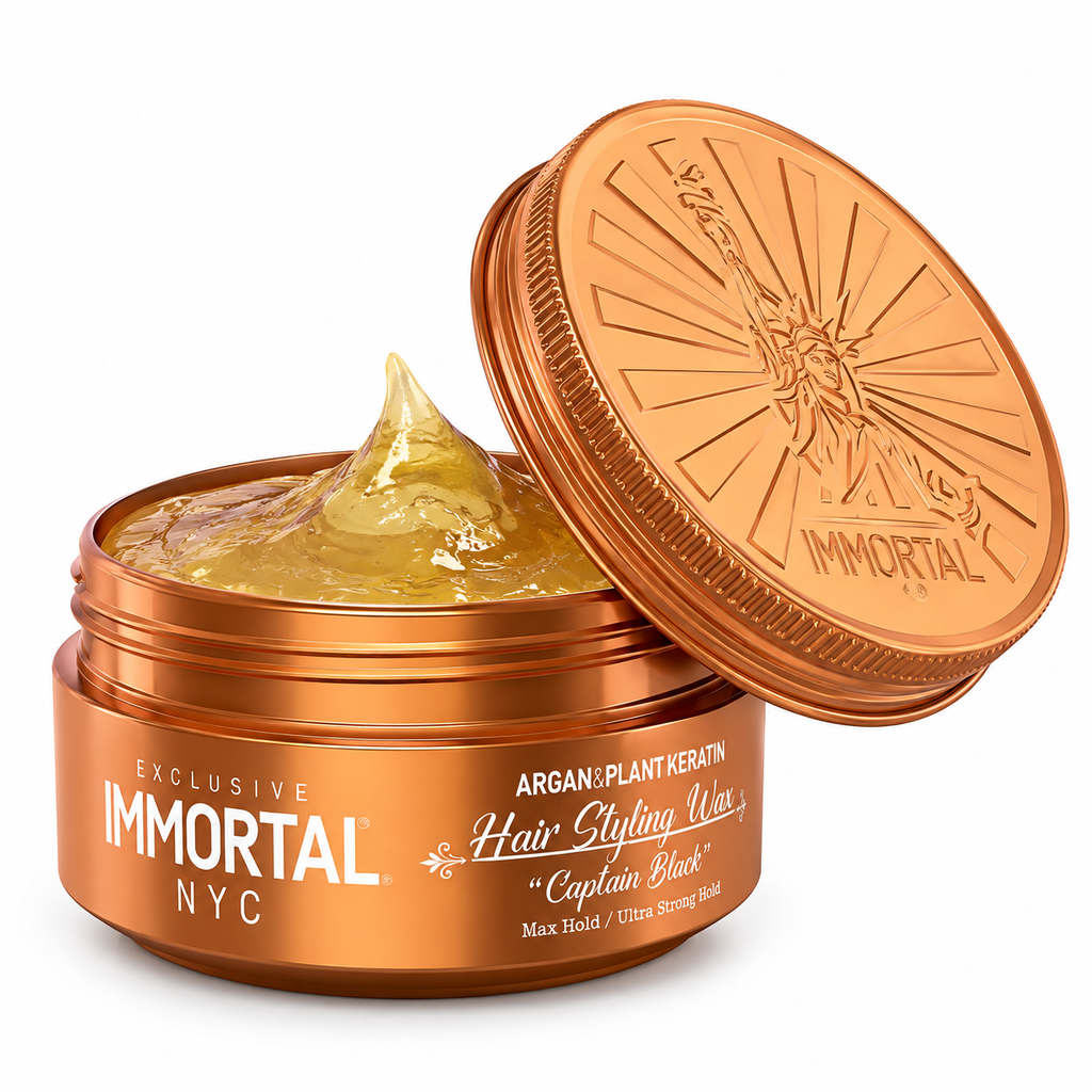 Cera Immortal Captain Black Hair Styling Wax – 150 ml