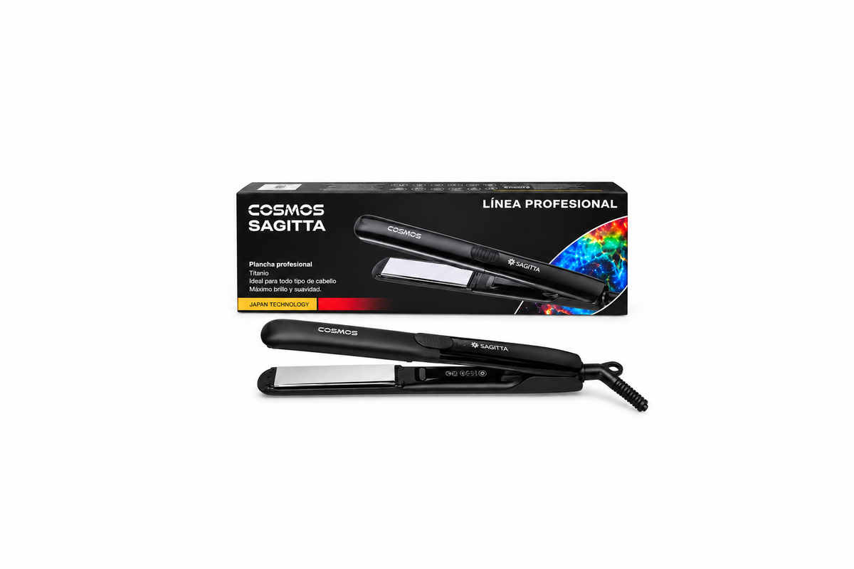 Plancha Profesional Cosmos Sagitta Titanio – 500°F