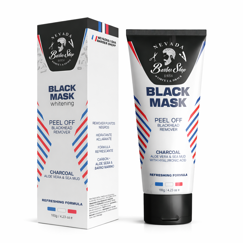 Nevada Black Mask 120g – Mascarilla Facial Carbón Peel Off