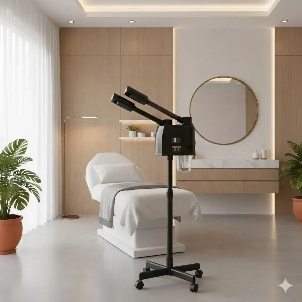 Vaporozono Profesional Doble Brazo con Pedestal