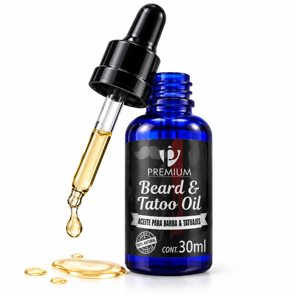 Aceite para Barba Premium Beard & Tattoo Oil 30 ml