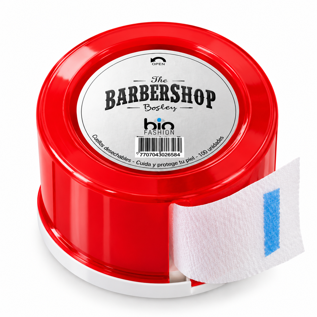 Porta Cuellero Azul y Rojo The Barbershop Bio Fashion