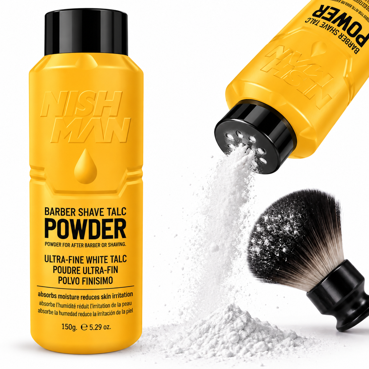 Talco Nish Man Barber Shave Powder 180 g