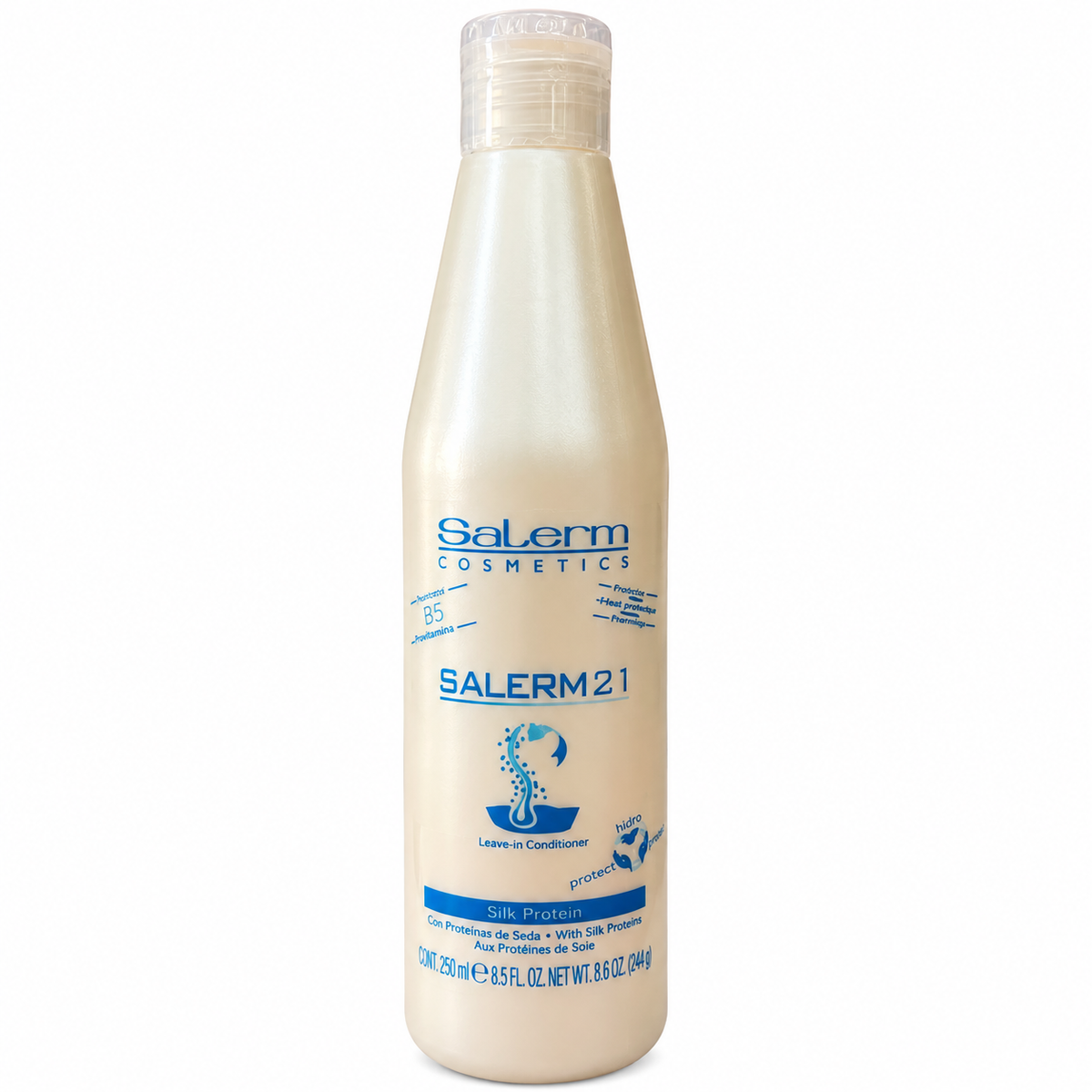 Salerm 21 Protector Térmico Leave-In con Proteínas de Seda – 250 ml