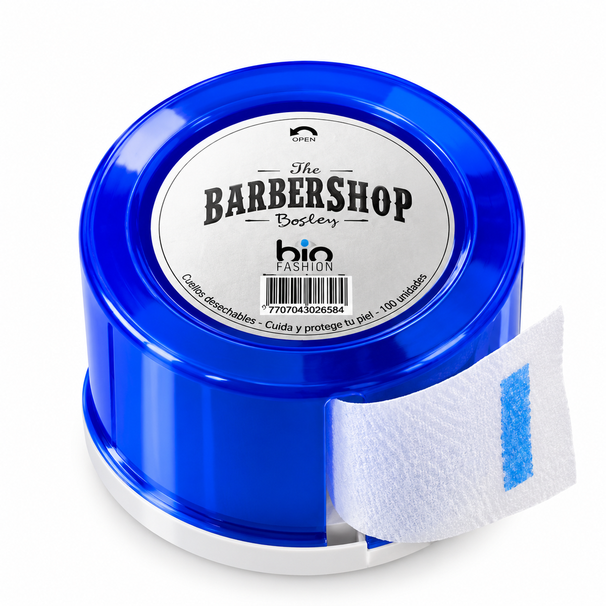 Porta Cuellero Azul y Rojo The Barbershop Bio Fashion