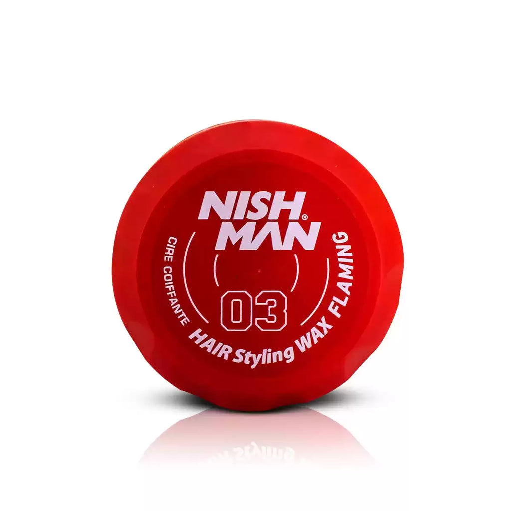 Nishman 03 Flaming – Cera Profesional Fijación Alta Acabado Natural 100m