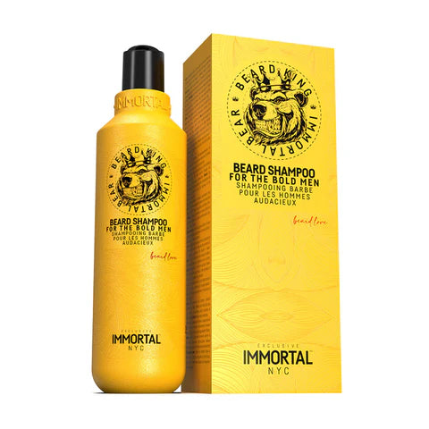King Shampoo para Barba Immortal NYC 250 ml – Beard Shampoo Profesional
