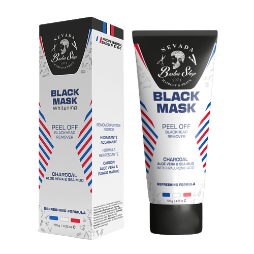 Nevada Black Mask 120g – Mascarilla Facial Carbón Peel Off